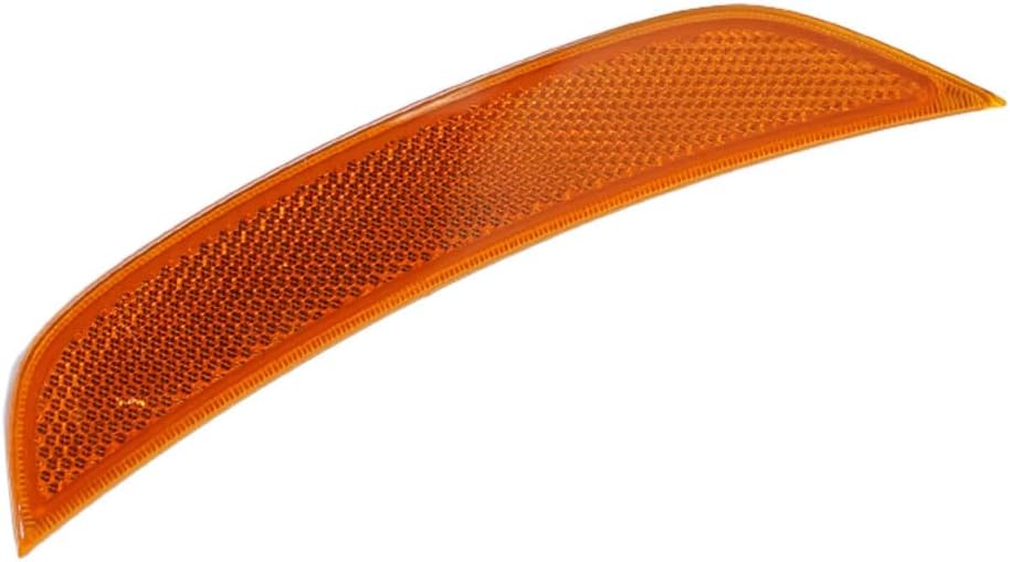 KarParts360 For Kia Soul 2020 2021 2022 2023 Reflector Assembly Driver Side | Front | CAPA Certified | Amber Lens | Plastic | Screw-In | w/Bulbs | Replacement For KI2550108, KI2550108C | 921A1-K0010