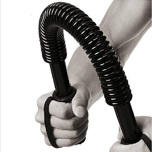 GNOLY Portable Power Twister Exerciser for Full Upper Body Workout-Heavy Duty Spring Resistance Bar-Shoulder, Biceps, Back Trainer (1Pcs) (40KG)-image-31