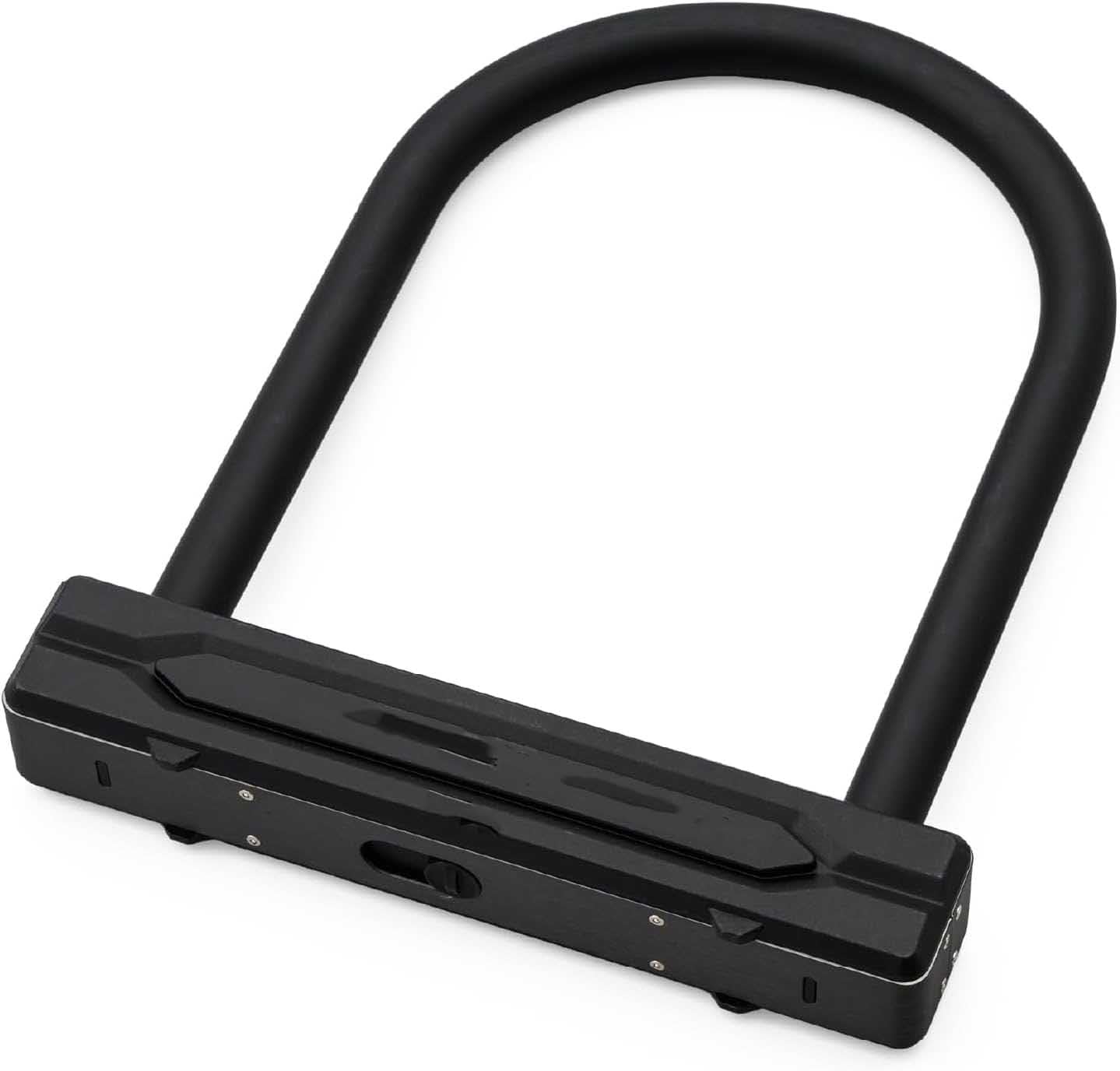 バイク用 U字ロック LEDライト付き鍵 鍵穴シャッター ストロンガーU字ロック W154