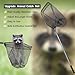 SYFRLLC Catch Pole Net with Telescopic Handle,Animal Catcher Net for Cat,Rabbit,Chicken,Duck,Goose,Fish,Racoon,and Other Poultry Wildlife