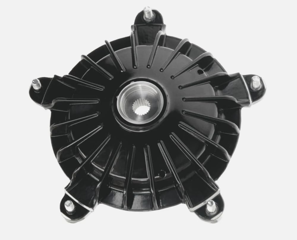 TAMBURO FRENO NERO MOZZO ANTERIORE COMPATIBILE CON VESPA 50 SPECIAL 125 ET3 PRIMAVERA FA RUOTA10