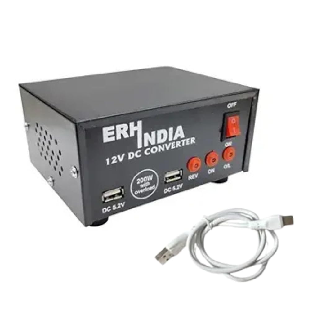 200 watt Solar Converter 12v with 2 ac Ports