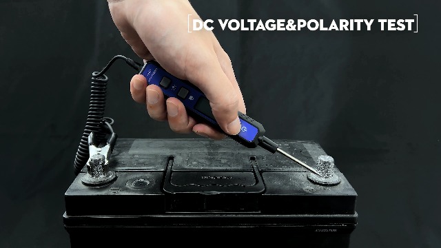 Image of OBDResource Car Voltage Smart Circuit Tester, Power Circuit Probe 0.8-100V DC Voltage Tester Automotive Continuity Test Electrical Tester Car Fuse Tester with Flashlight for Car Battery | 0.8-100V DC Voltage Tester with Buzzer & Flashlight for Car Fuse, Polarity, Resistance and Continuity Test, Wire Diagnostics