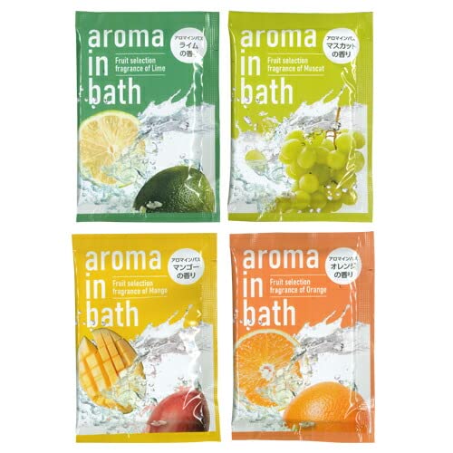 Amazon | 入浴剤 アロマインバス (aroma in bath) 【オレンジ、ライム