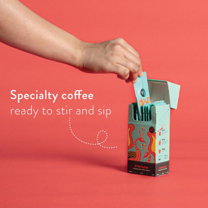 Image of Blue Tokai Coffee Roasters Drop Americano | Liquid Coffee Concentrate | 100% Arabica | Ready to Use Coffee | Hot or Cold | Pack Of 10 Sachets | 20ML Each | Instant Coffee | Specialty Coffee Concentrate