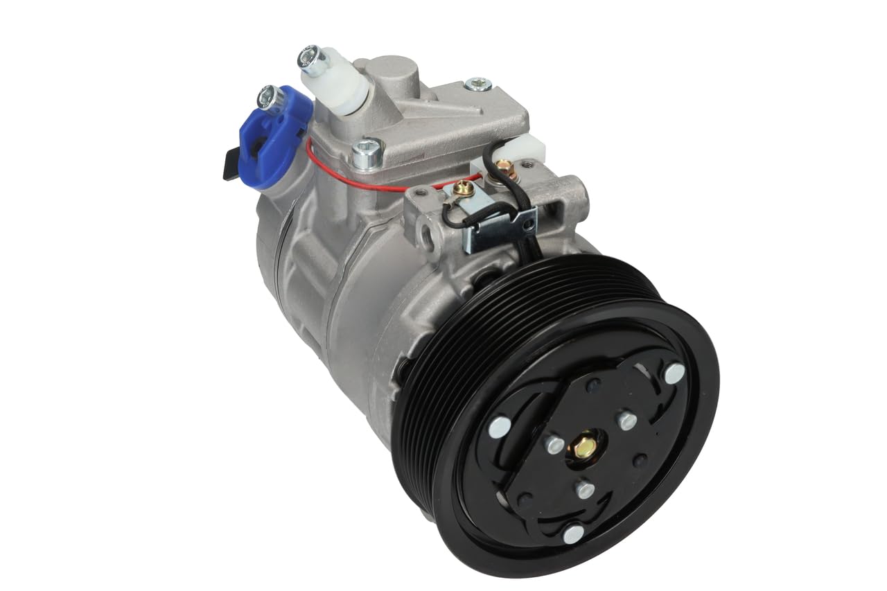 BOSCH A/C Kompressor für Klimaanlage Klimakompressor mit ID: 7SBU16C Kältemittel: R134a PAG 46 mit 130mm Riemenscheibe 9-Rillen A0002343711 A4572300111 0002343711 1 986 AD1 080