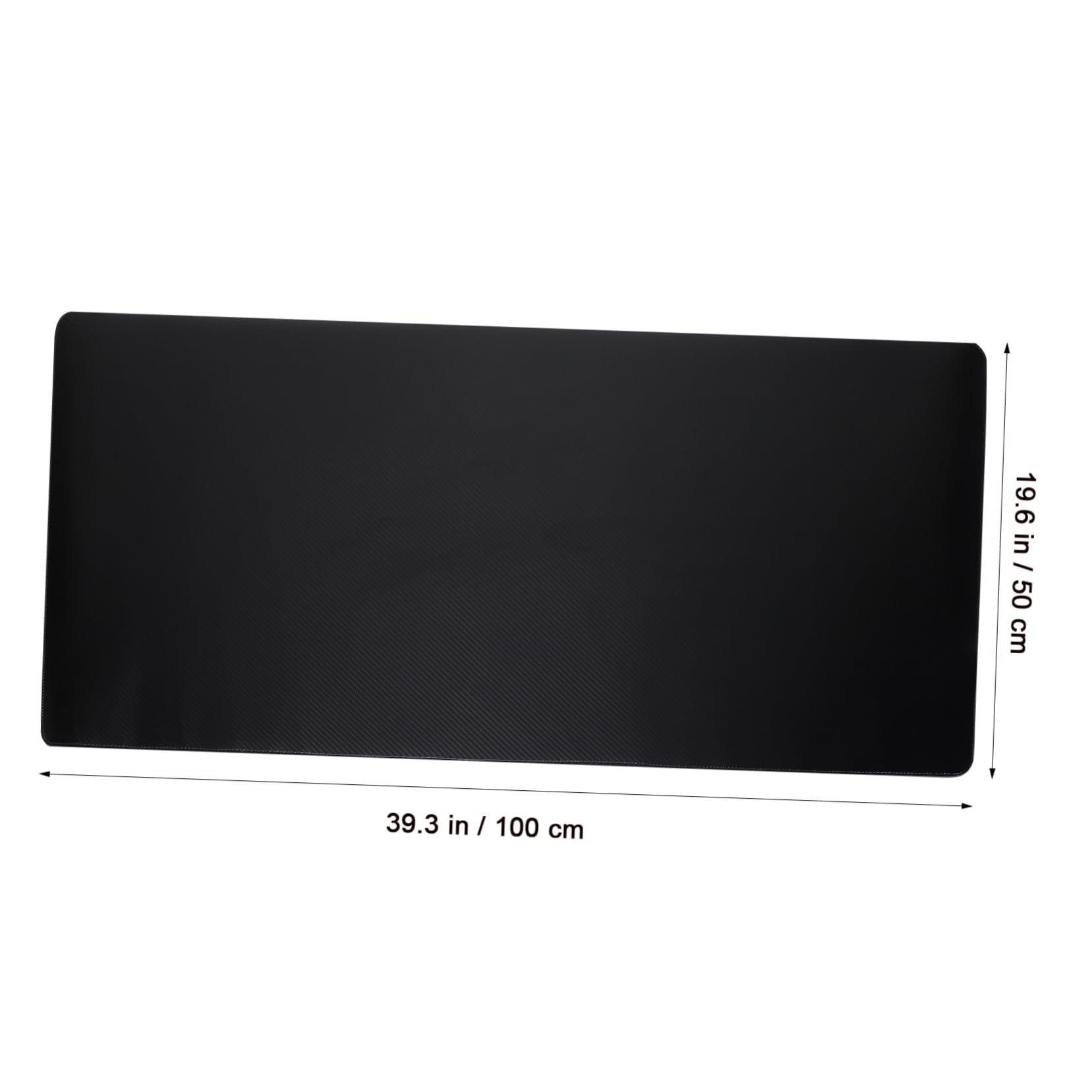 Tapis de Souris Gaming Grand en PU et Liège Noir Antidérapant