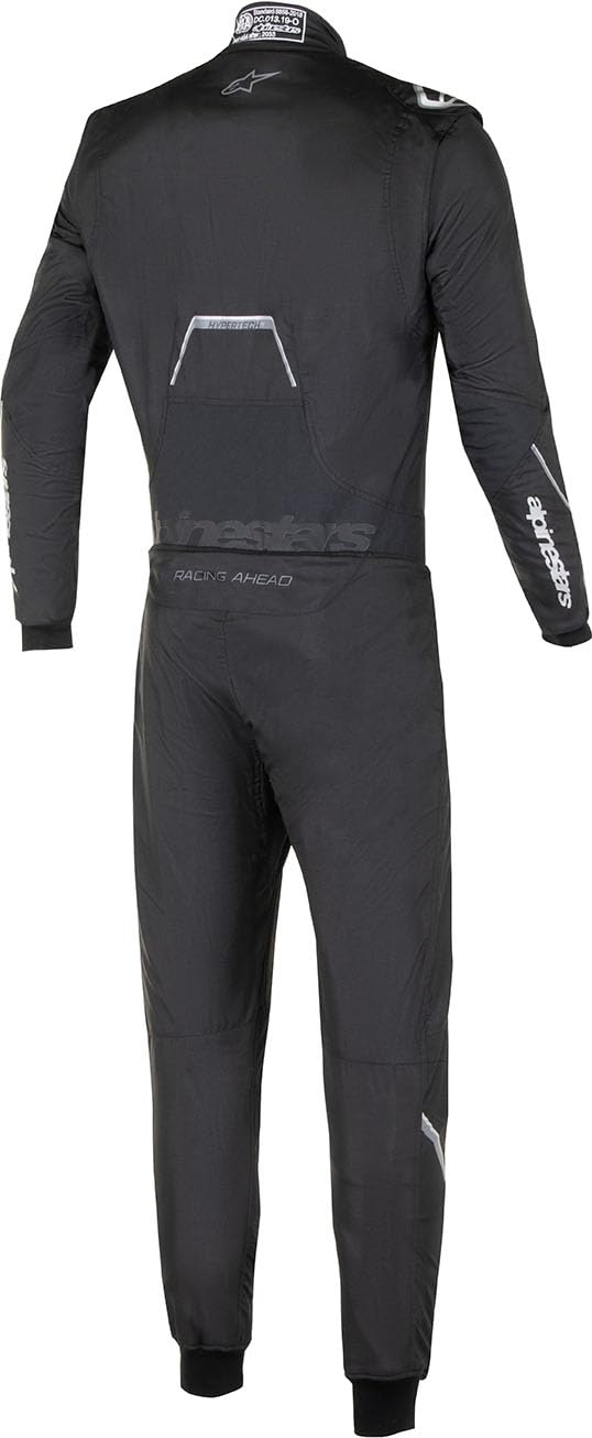 Alpinestars Hypertech V3 Driving Suit 2 Layer FIA 8856-2018 - Size 56 - Black Dark Shadow (3350224-1065-56)