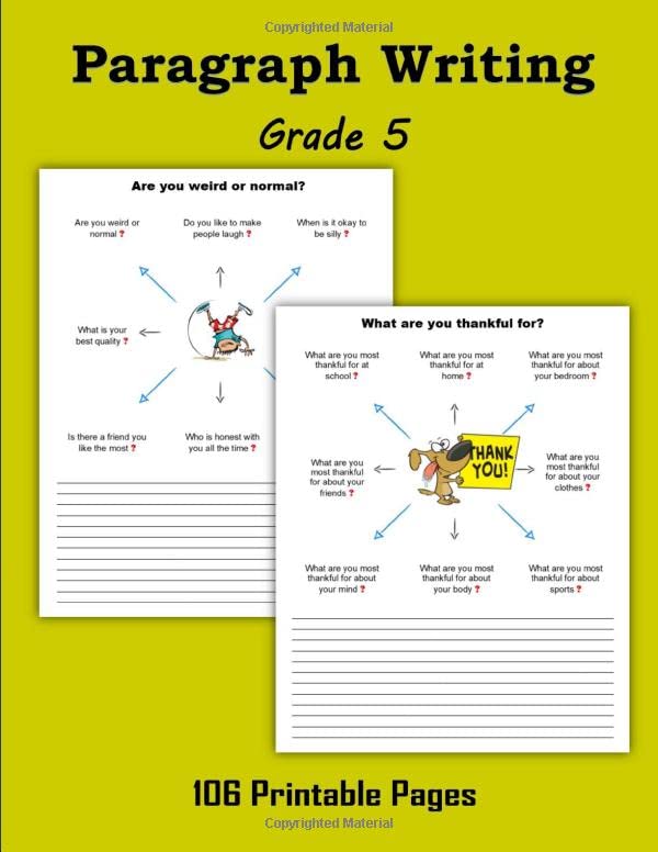 Paragraph Writing - Grade 5