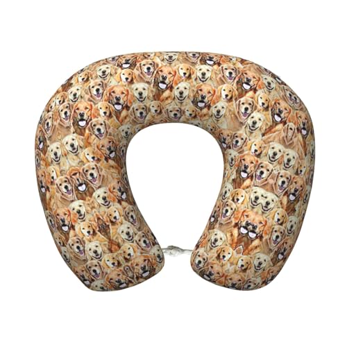 Almohada de poliéster para cuello tamaño único negra miniatura 1