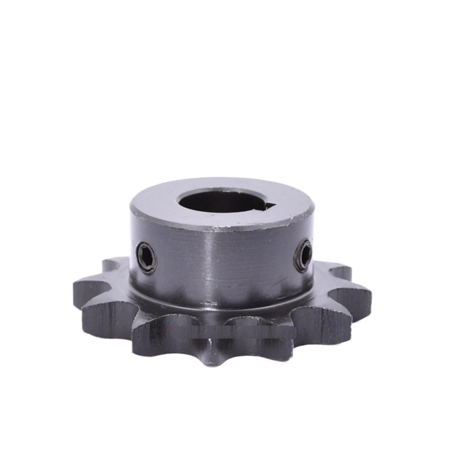 Bevel Gear Pinion Hardware Mechanical 1pcs 10T-20T 08B 10 11 12 13 14 15 16 17 18 19 20 Teeth Bore 17mm (Keyway 5mm) Industrial Drive Sprocket Wheel Steel Chain Gear(19 Teeth)