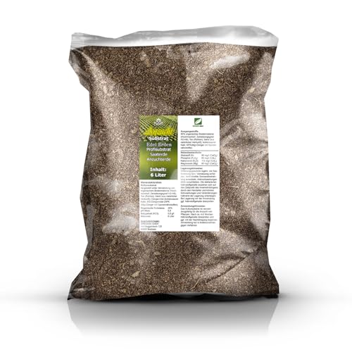 Anzuchterde Aussaaterde Saaterde groß - 6 Ltr. Profi Linie Substrate -...