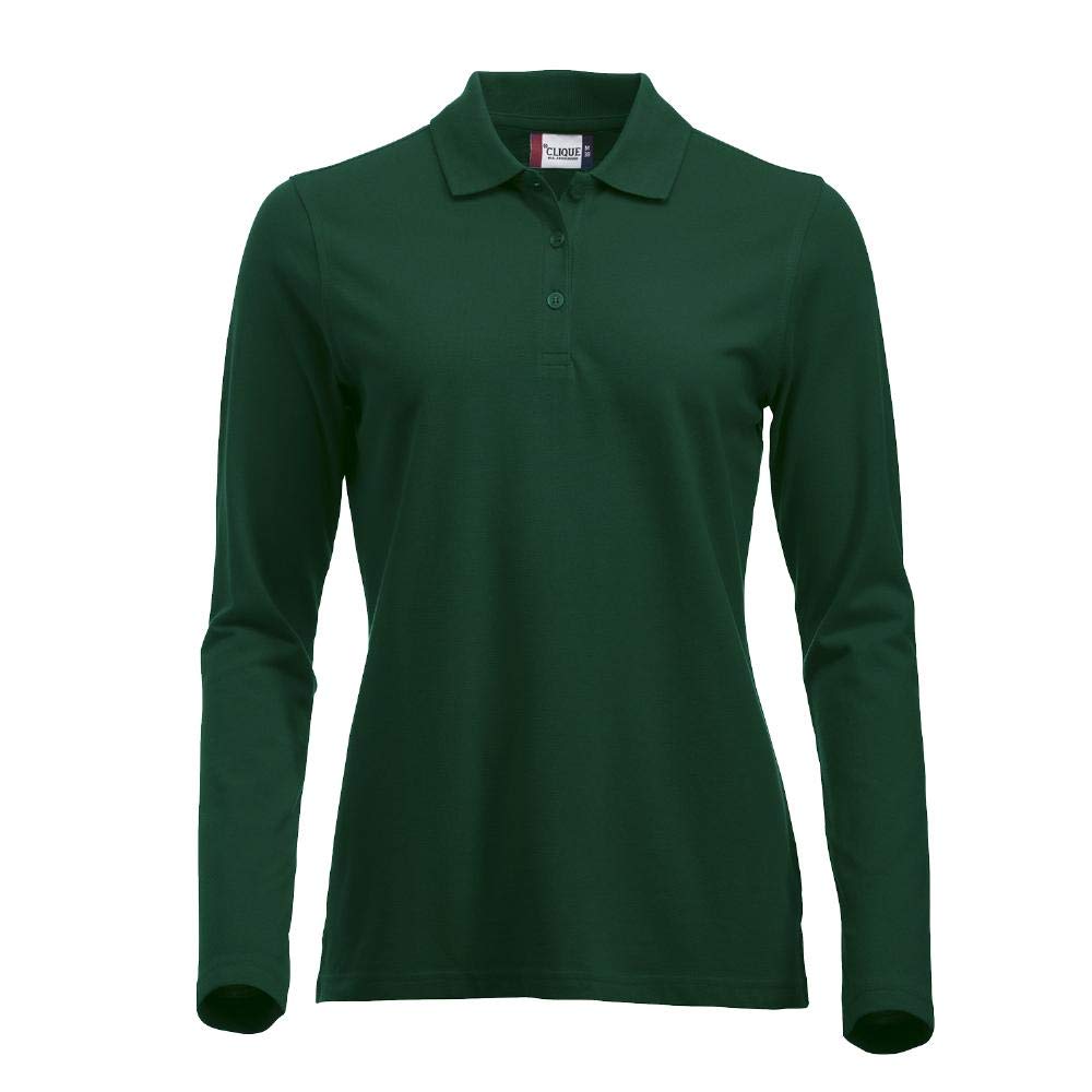 Clique Polo da Donna Classica A Maniche Lunghe Marion