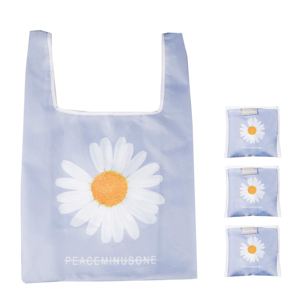 Maxerkeep G-DRAGON BIGBANG Shopping Bags 400D Reusable Grocery Tote Bags 3 Pack XLarge 50LBS