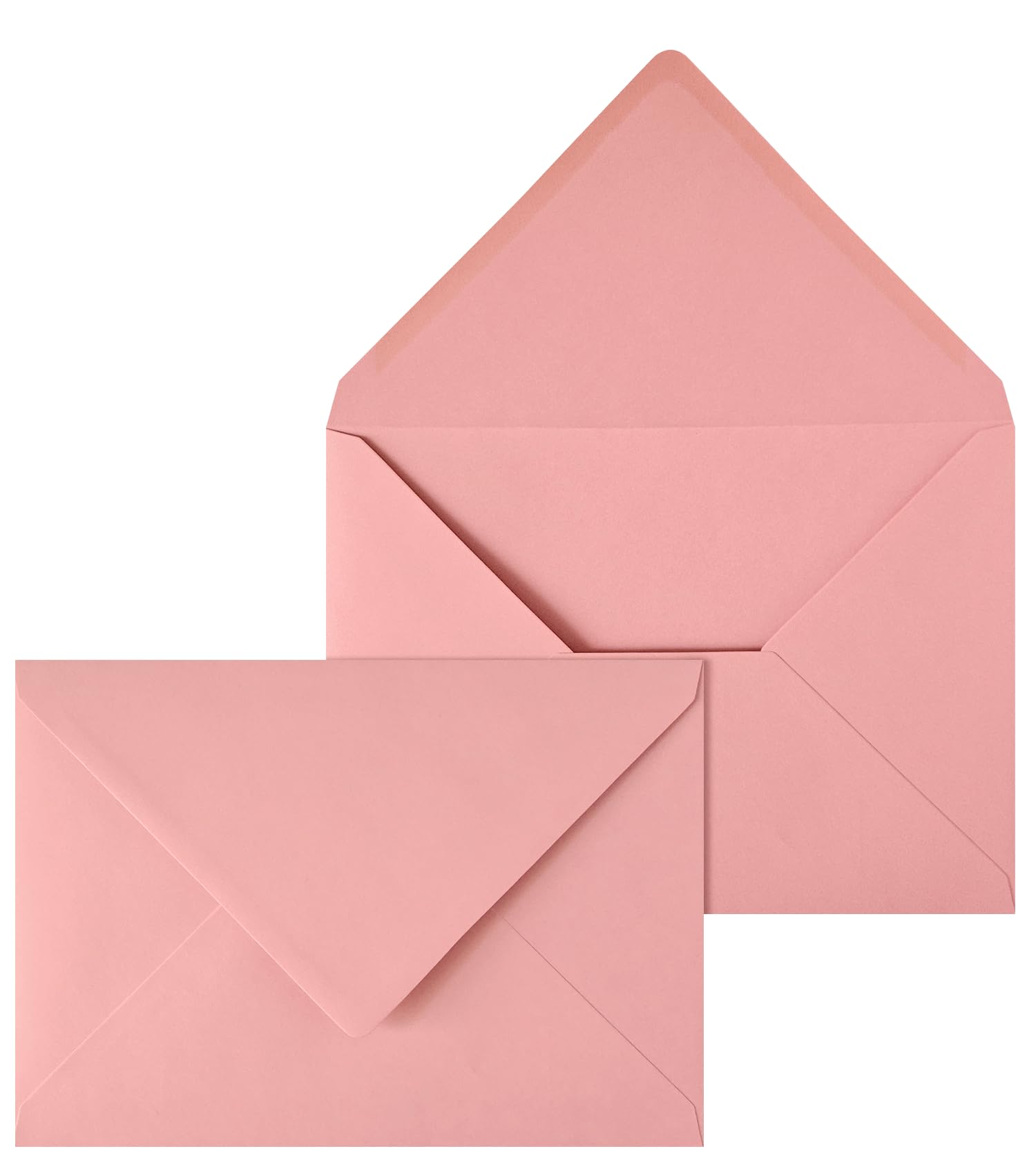 Netuno 250 Large Pink envelopes C5 162 x 229 mm 6.4 x 9 in 120gsm Coloured Invitation Envelope Elegant envelopes for A5 Letters Wedding Invitations Greeting Cards documents Postcards — image 1