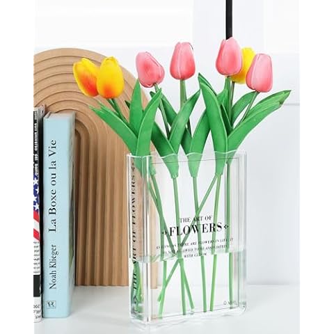 AZLTC Book-Shaped Flower Vase Cover