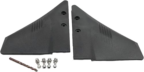 HS001 Estabilizador de hidroplano Doel-Fin para motores fuera de borda de 5 a 150 HP y accionamientos de esternón PA66 Plástico Negro