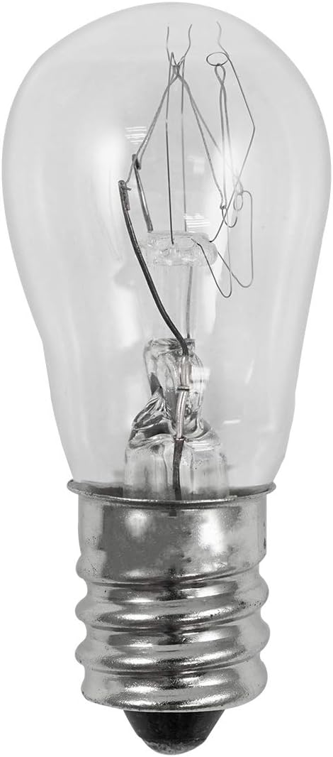 Norman Lamps S6 Miniature Bulb - 145V 0.04A 6W BA15D Base Clear Light Bulb