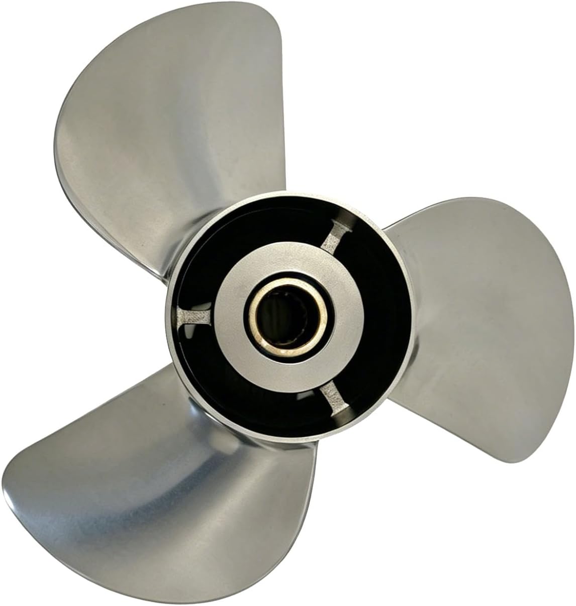 Stainless Steel Propeller 13 1/2x15-K for Yamaha Outboard 60HP 70HP 75HP 80HP 85HP 90HP 115HP 130HP Engine Motor 15 Tooth,6E5-45947-00-EL 13.5x15 Pitch
