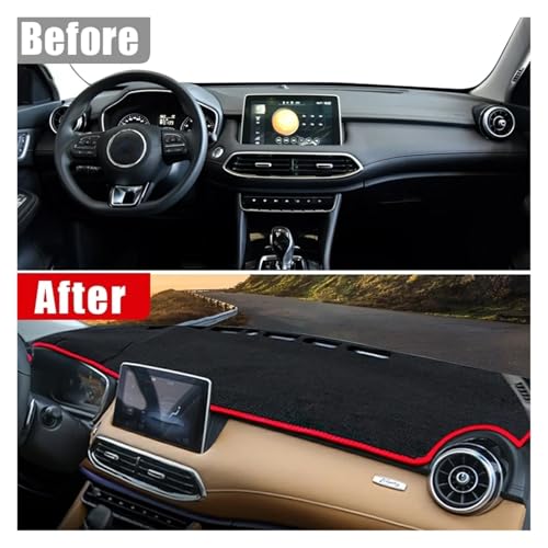 Alfombrilla para MG HS EHS PHEV 2018-2023 funda para salpicadero RHD azul 3
