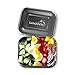 LunchBots Medium Uno Stainless Steel Sandwich Container - Open Design for Wraps - Salads or a Small Meal - Eco-Friendly - Dishwasher Safe and BPA-Free - Stainless Steel