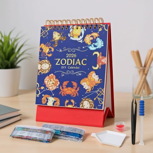 Fournitures créatives de calendrier 2026 cadeau Noël et anniversaire - 3
