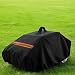 MYJDML Robotic Lawnmower Cover for EcoFlow Blade, Weatherproof Protective Mower Cover 600D Oxford Drawstring Hem