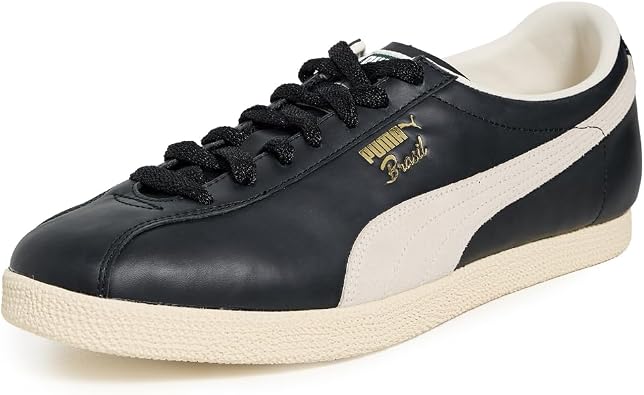 PUMA Mens Brasil Terrace Views Lace Up Sneakers Shoes Casual - Black