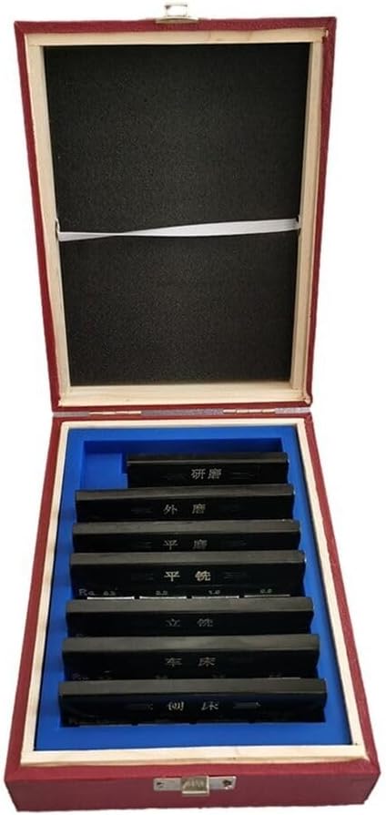 Eye Estimation Microscope Compatible Surface Roughness Comparator Standard Set