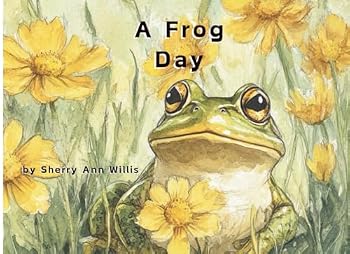 Paperback A Frog Day (Woodland Whispers) Book