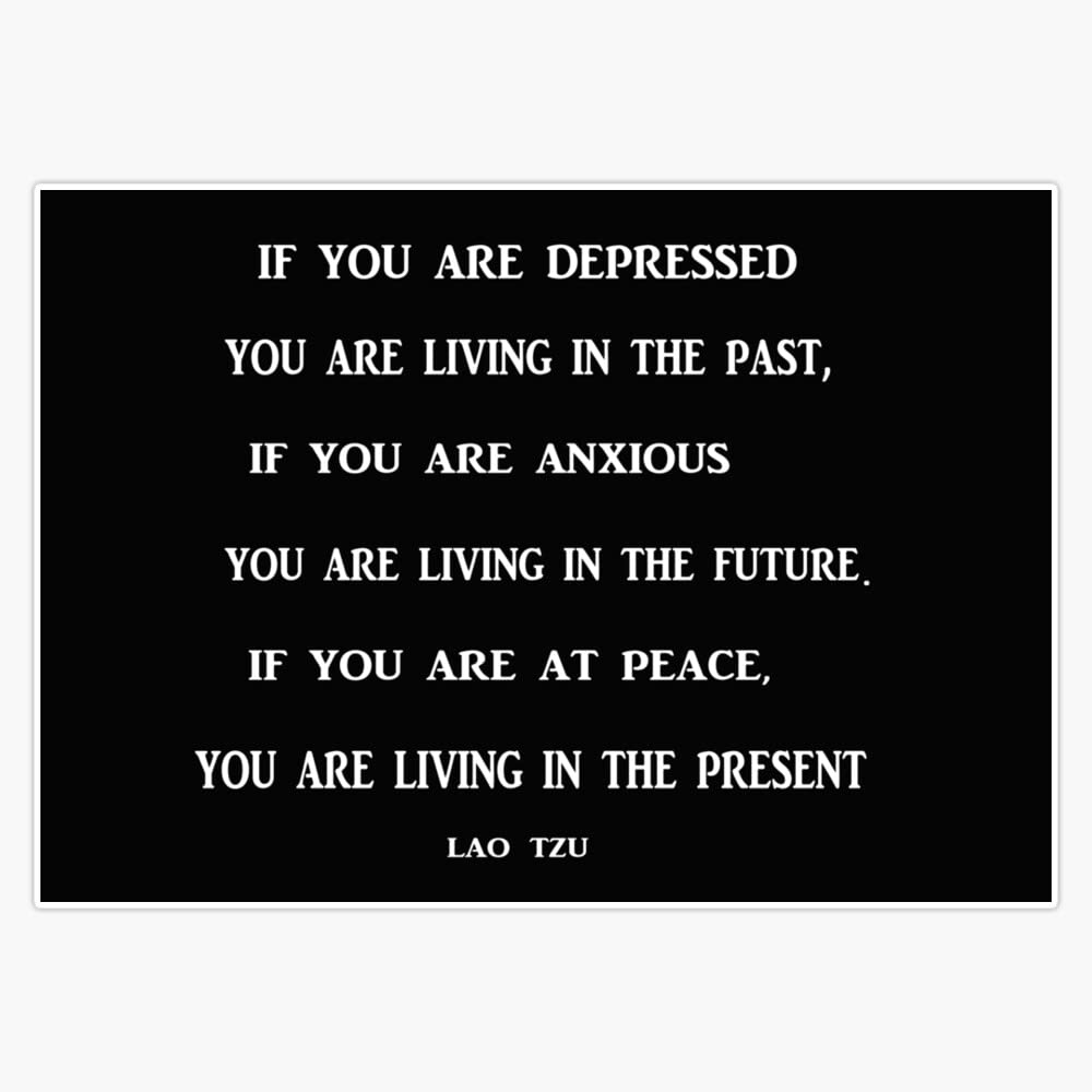 Lao Tzu Famous Quote Bumper Sticker Vinyl Decal 5