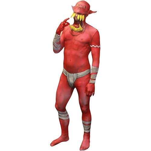 Morphsuits mens Orc Jaw Dropper Costume