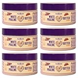 nut&me Creamy White Praline 900g nut&me | Crema con avellanas tostadas | Cremosa y deliciosa | Sin OGM | Vegetariana | Sin conservantes | Pack 6 x 150g