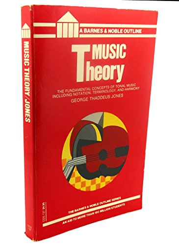 Music Theory (Barnes & Noble College Outline Series,)