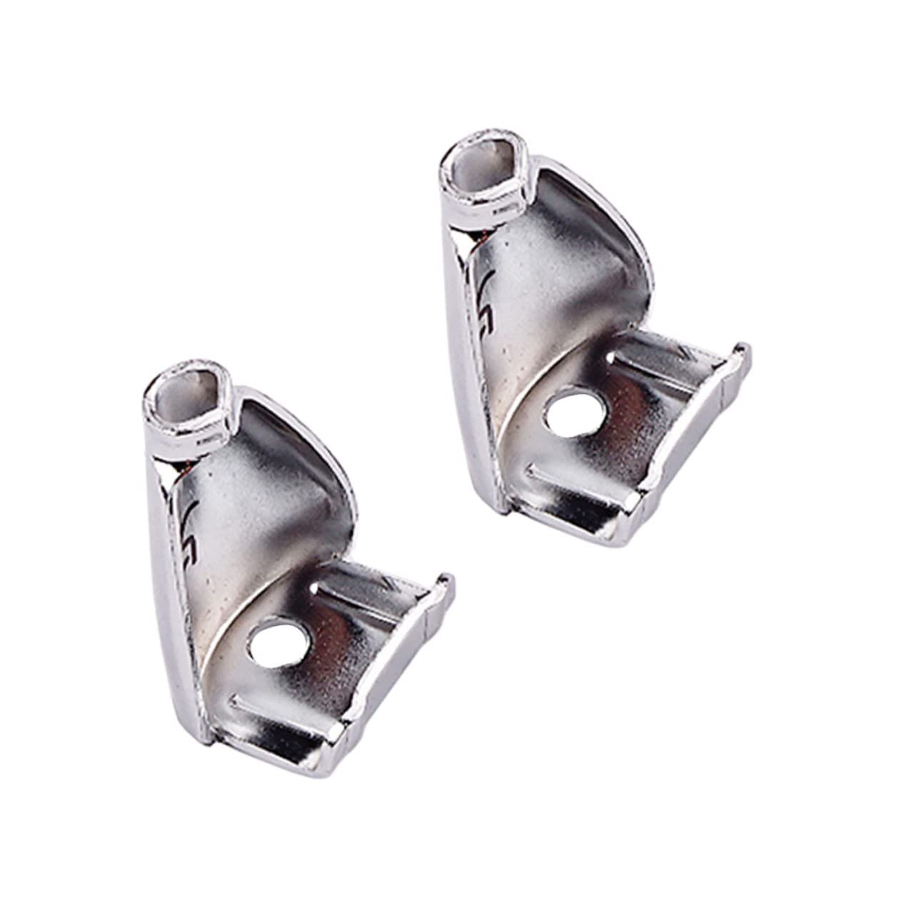 Toddmomy 2pcs Drum Mount Kit for Hanging Accessories Hook Drum Keys Drum Parts Drums Drum Mount Hardwares Silver Iron