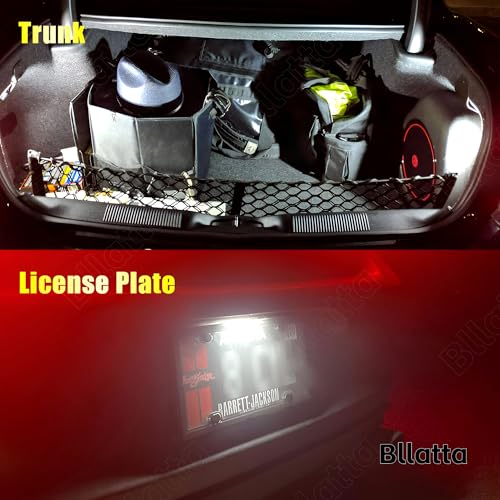 Kit Interior LED para Dodge Charger 16 piezas, Luz Blanca 6000K miniatura 5