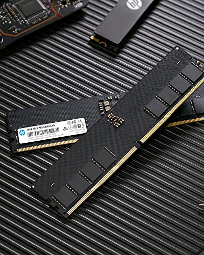 Image of HP X2 Single RAM DDR5 16GB 4800MHz CL40 288-Pin UDIMM Non-ECC Unbuffered Desktop Memory - 6G0Q5AA#ABB