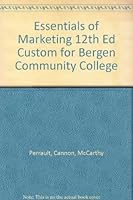Essentials of Marketing 12th Ed Custom for Bergen Community College 0697801187 Book Cover