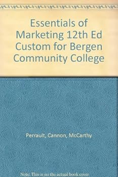 Essentials of Marketing 12th Ed Custom for Bergen Community College
