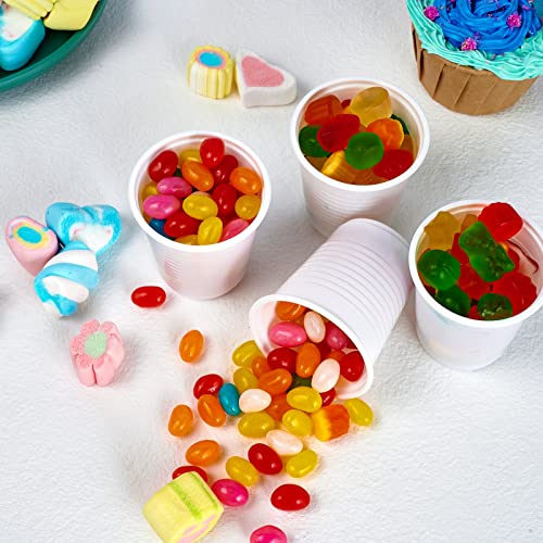 Lilymicky 500 Pack 3 Oz Disposable Plastic Cups, Bathroom Cups, 3 Ounce Plastic Mouthwash Cups, Small Jello Shot Cups For Tasting, Drinking And Party #TOP5