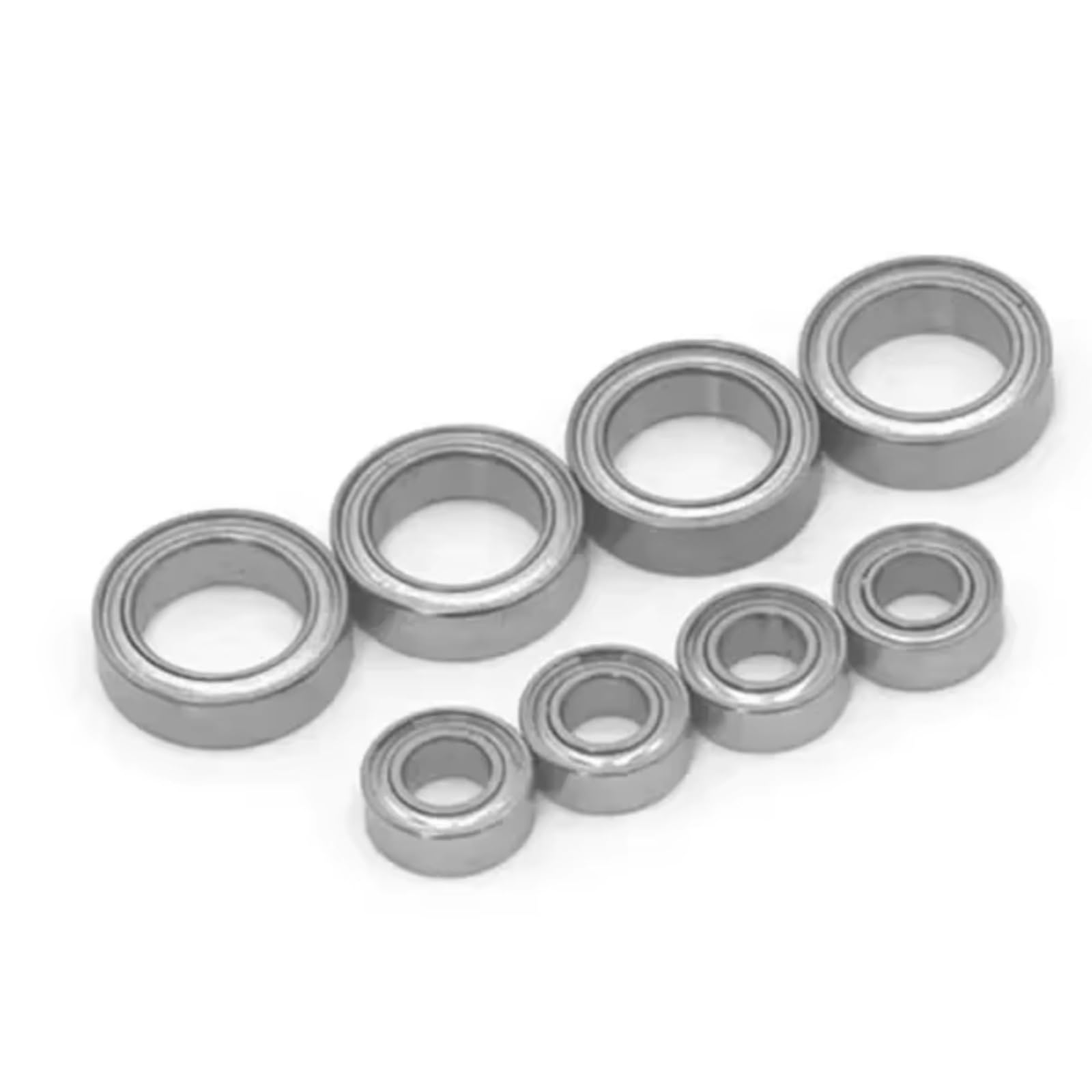 Rodamientos Auto RC para HSP para Himoto E18 para WLtoys A949 A959 A969 A979 A959-B A949-33 A949-36 1/18 8 Rodamientos Bolas Repuestos Coches RC Escala