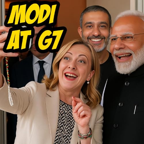 India-Canada Try To Mend Ways At The G7 Summit Podcast Por  arte de portada