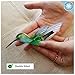 4 x Hummingbird Window Clings for Glass Safety on Doors, Windows and Glass Panels - Window Decals to Prevent Bird Strikes on Glass. Reusable Vinyl Static Cling Window Stickers. Made in America.