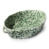 Sur La Table Splatter Oval Baker, Green