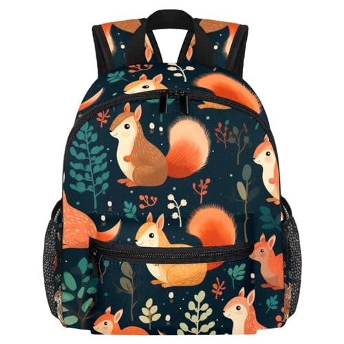 Sac à dos pour enfant avec motifs feuilles pour les sorties scolaires et les journées de crèche