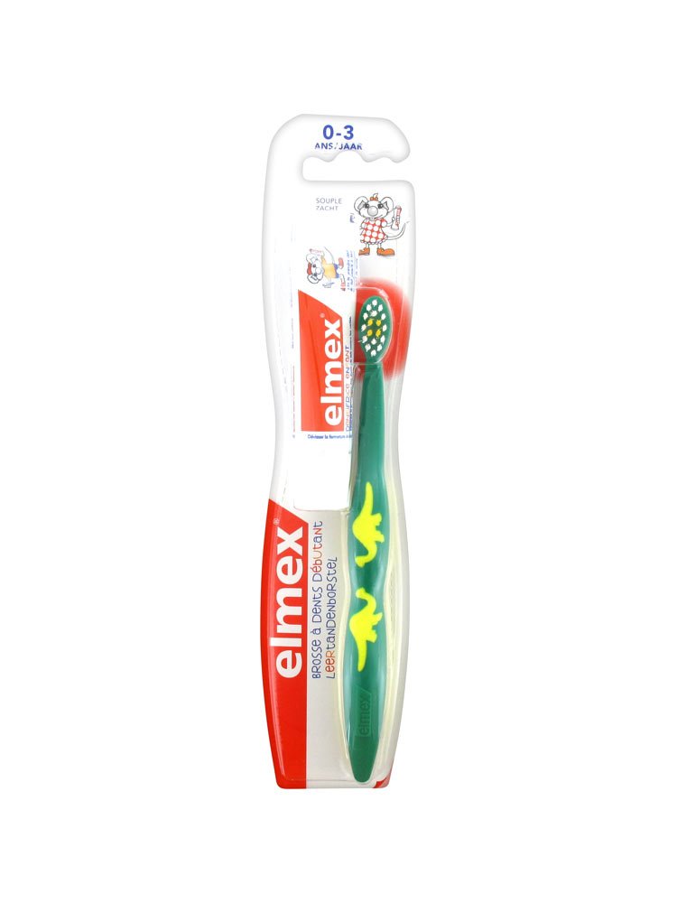 Elmex Supple Toothbrush Beginner Aged 0-​3