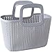 Cestino della Spesa Rattan-come plastica portatile fresco carrello Picking Basket Bagno bagagli Basket verdure domestico del cestino di immagazzinaggio Basket Kitchen Cestino per Il Trasporto