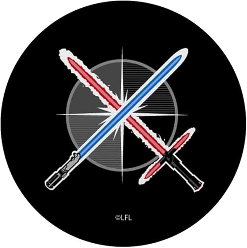 Miniatura 3 de Star Wars Blue vs Red Lightssable lucha PopSockets agarre y soporte para teléfonos y tabletas