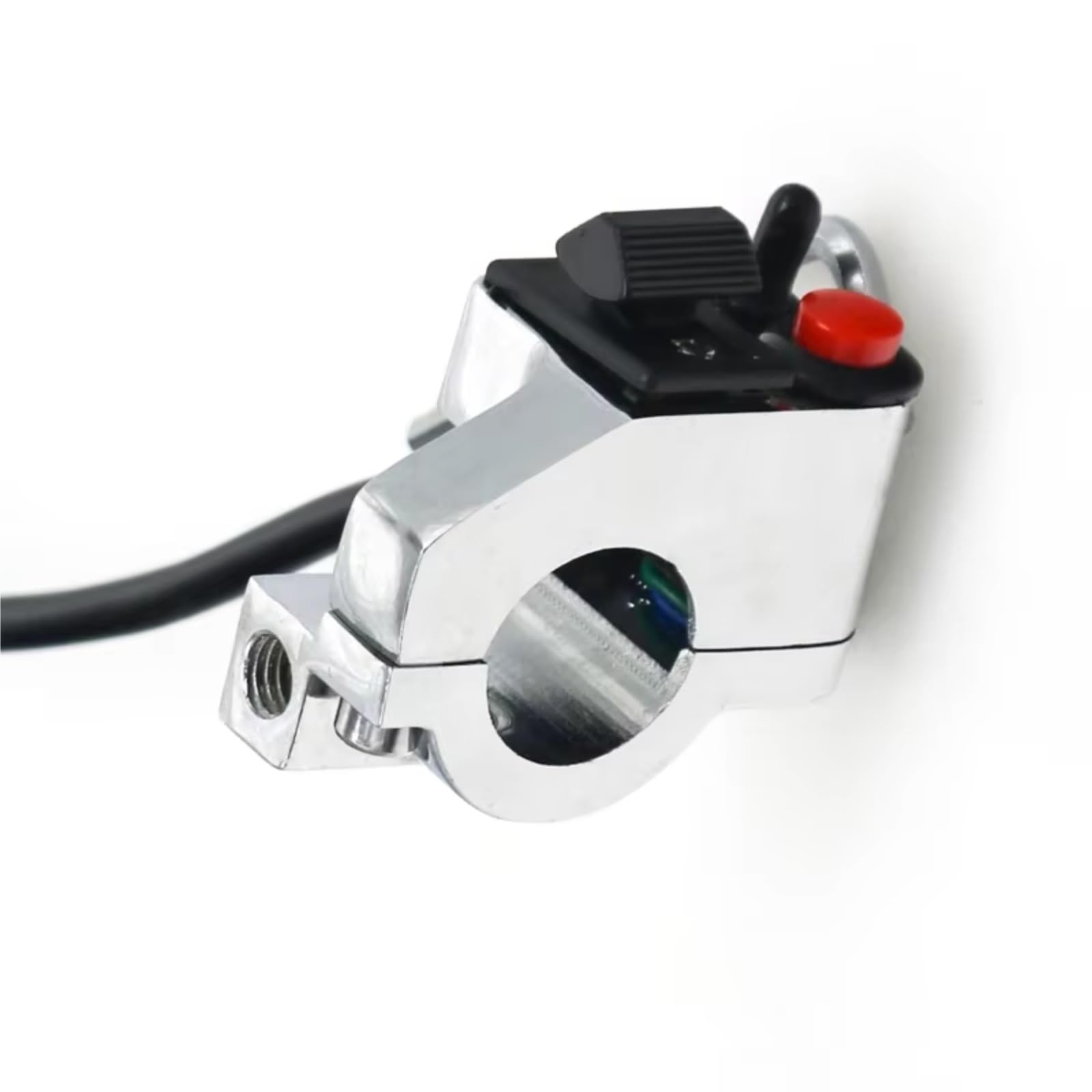 Manubrio Modificato Per Moto, Interruttore Fari Multifunzione Universale, Clacson, Doppio Flash