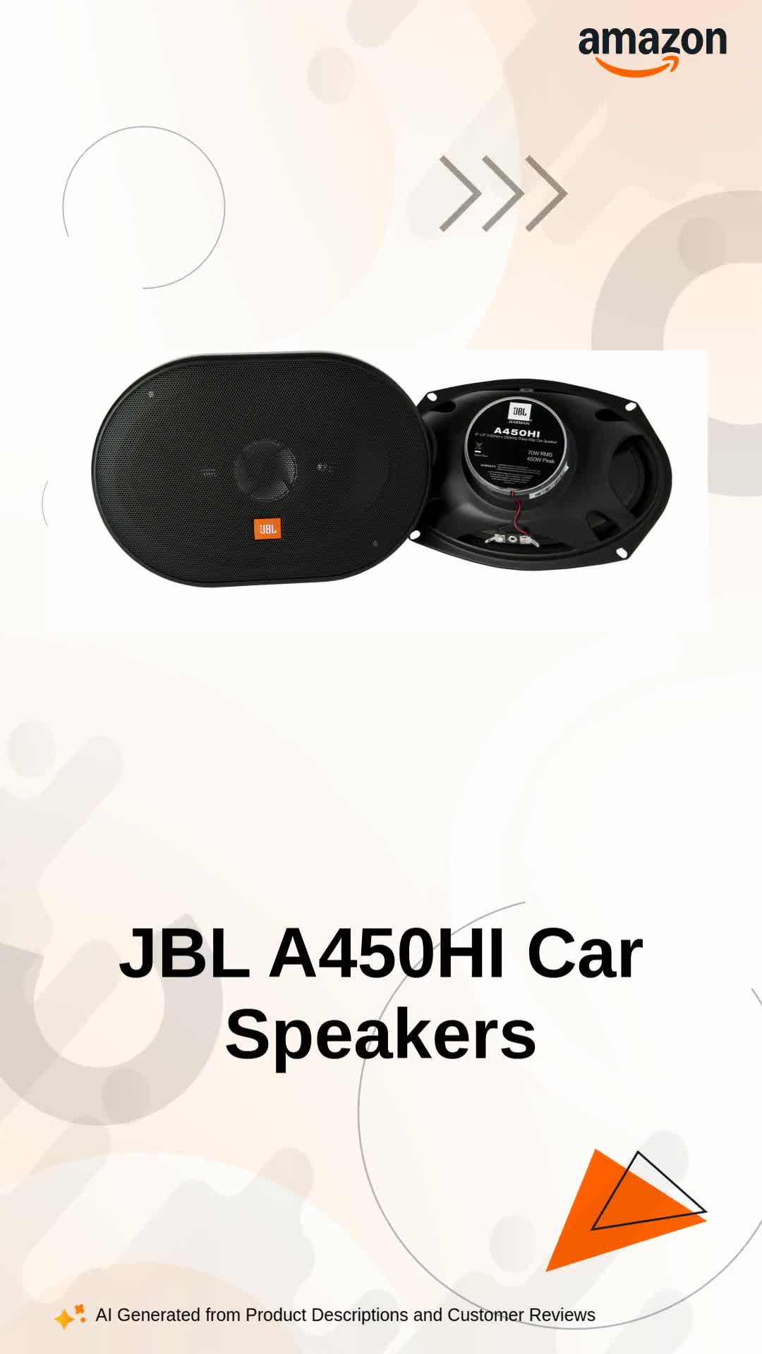 JBL A450HI 450W 6